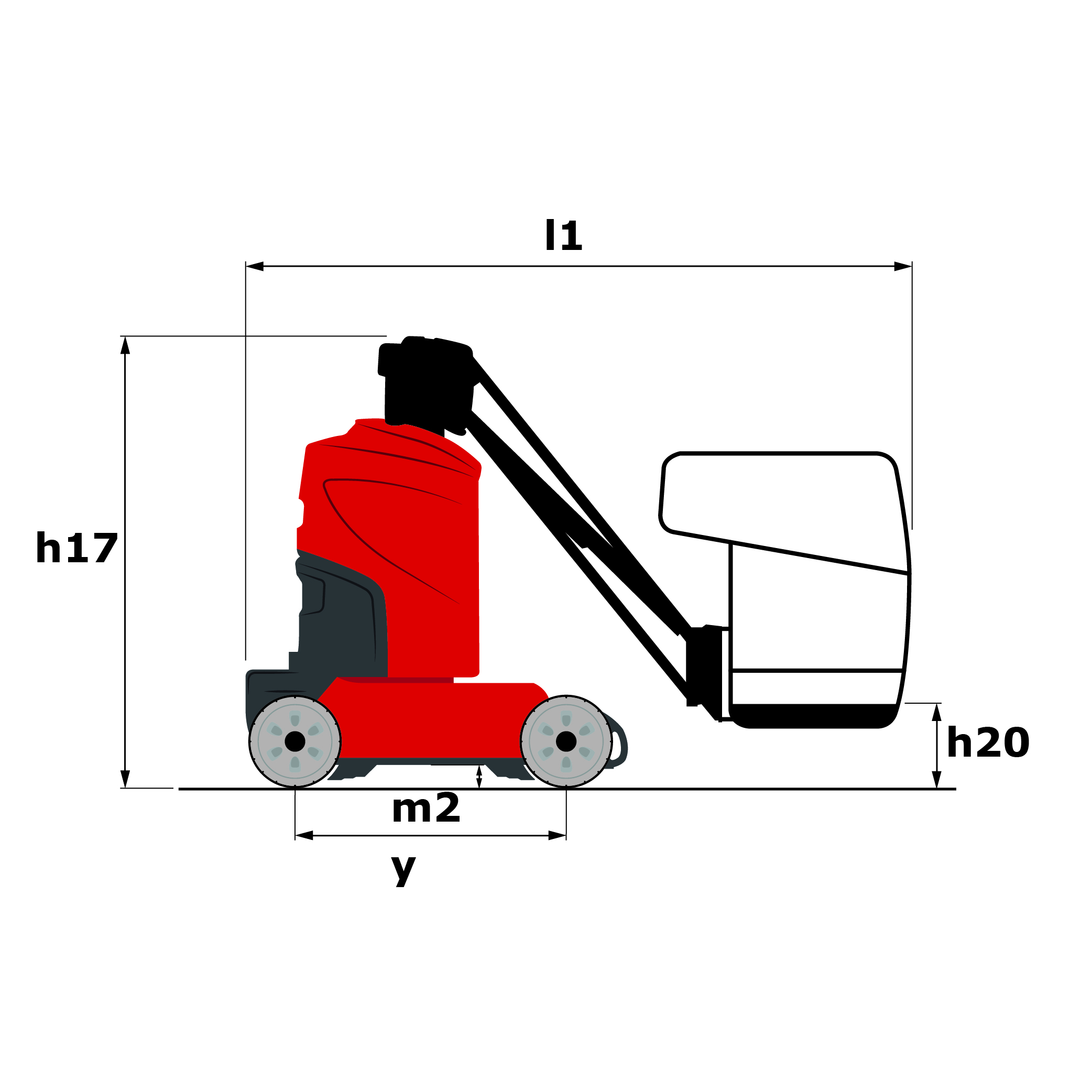 Manitou 100 Vjr Platformy Robocze Pionowy Maszt
