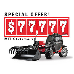 Special Offer* MLT-X 627 20" C @ $ 77,777 ex GST. Don’t miss it!